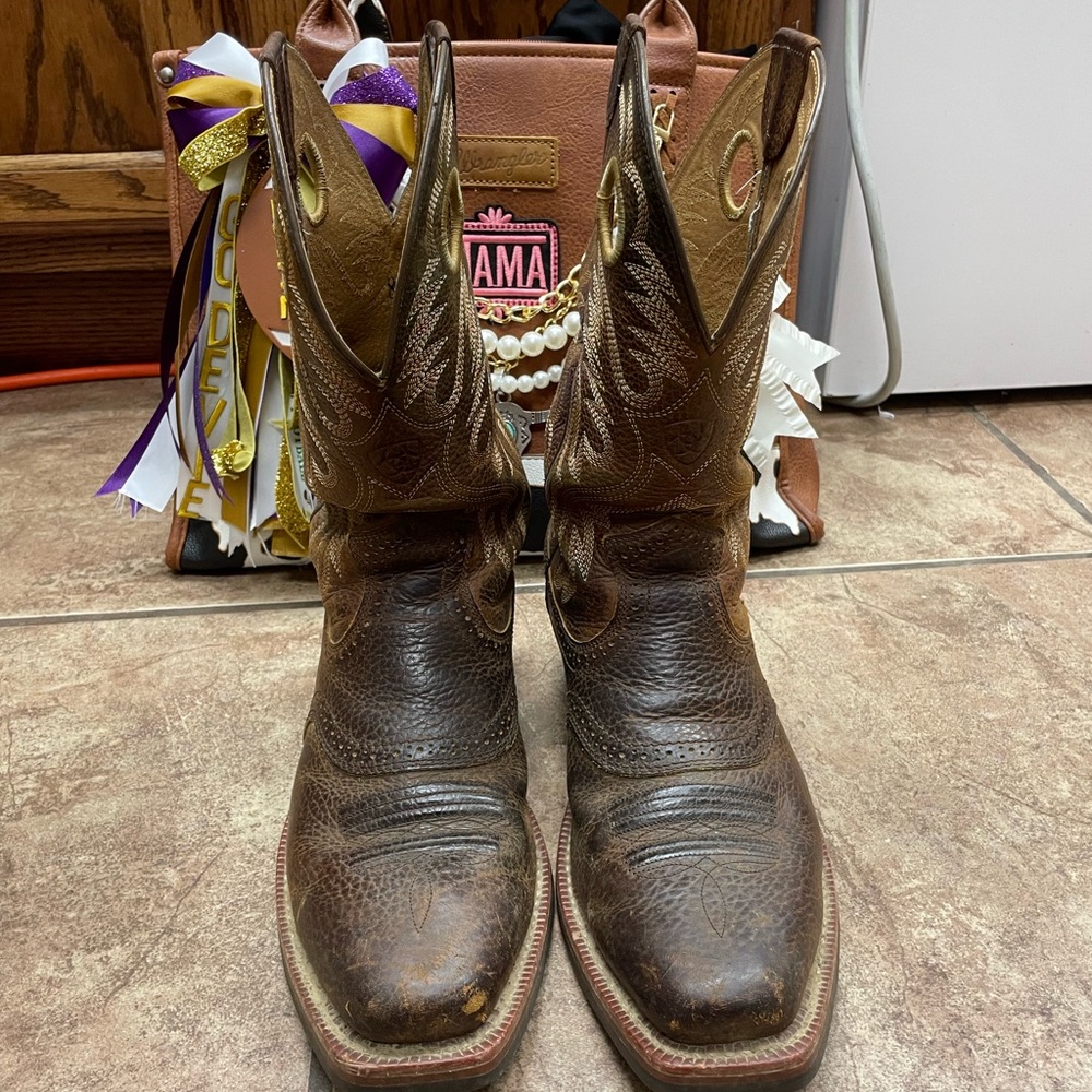 Ariat Brown Leather Men's Boots